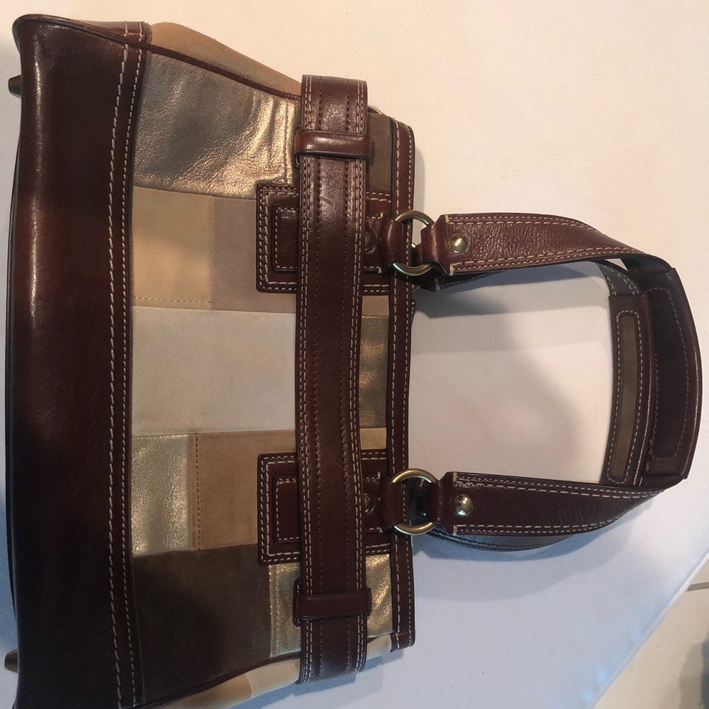 Coach patchwork satchel bag - Picture 6 of 6
